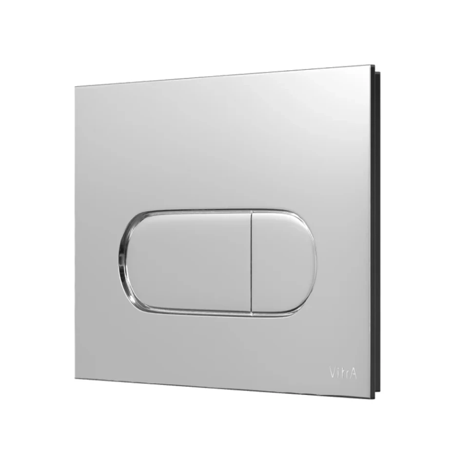 Система инсталляции для унитазов VitrA Vpro 765-5800-01 + Кнопка смыва VitrA Root Square 740-2280 хром