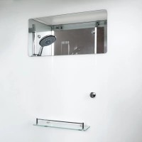 Душевая кабина DTO K408S 80х80, профиль хром, стекло прозрачное