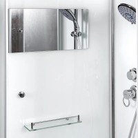Душевая кабина DTO K408S 80х80, профиль хром, стекло прозрачное