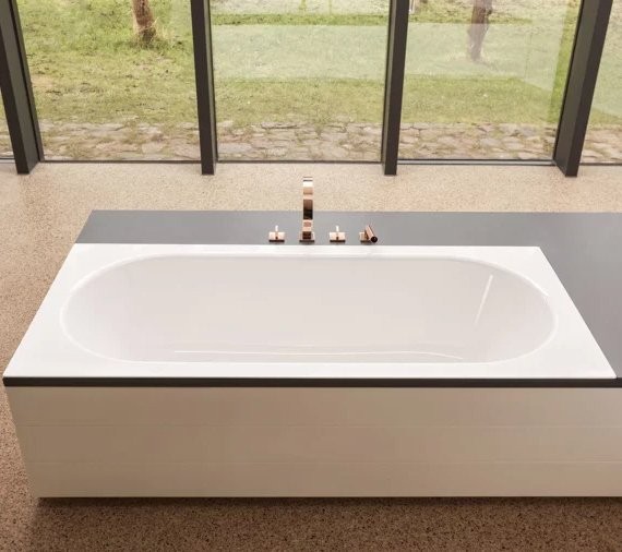 Стальная ванна Bette BetteStarlet Spirit 1384-000 AS 170x75 см, встраиваемая, белая, с антискользящим покрытием, с шумоизоляцией