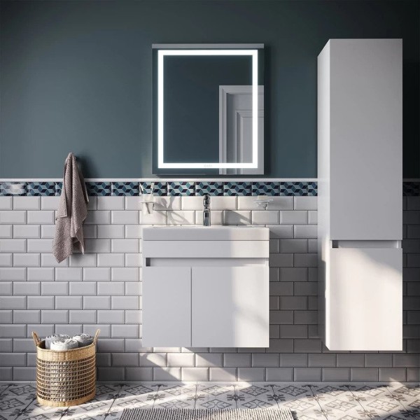 Мебель для ванной комнаты IDDIS Zodiac 60 подвесная, с дверцами