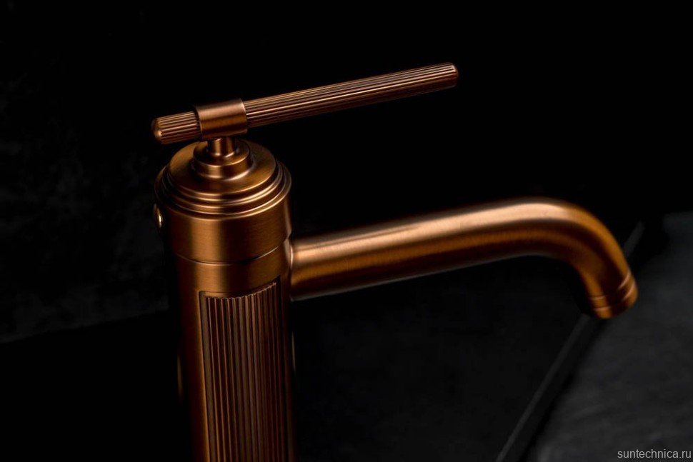 Смеситель для раковины Boheme Eterna 171-BRB brushed bronze