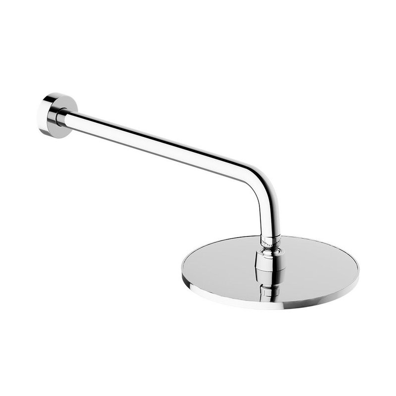 Душевая система с тропическим душем Damixa Apollo хром, скрытого монтажа, смеситель для 3 потребителей, излив, верхний душ, встраиваемый душевой комплект, гарантия 10 лет, Дания