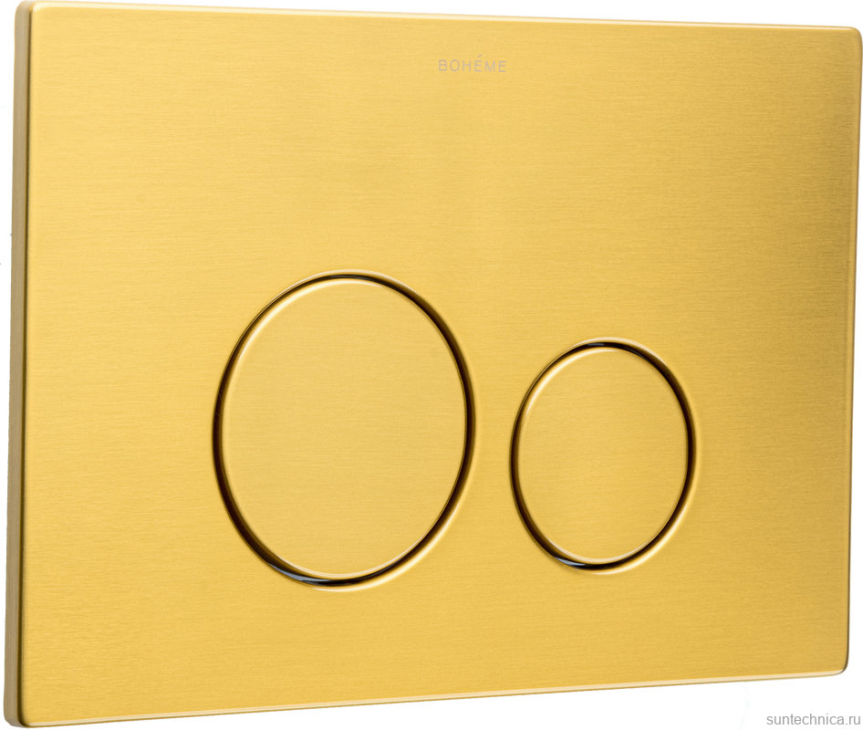 Кнопка смыва Boheme 649-BR ультраплоская, bronze