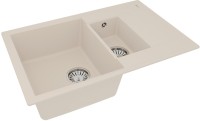 Мойка кухонная Lemark Ramza 760 9910042 шампань