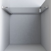 Душевая дверь в нишу Vincea Orta VPP-1O900CL 90 см, хром, стекло прозрачное