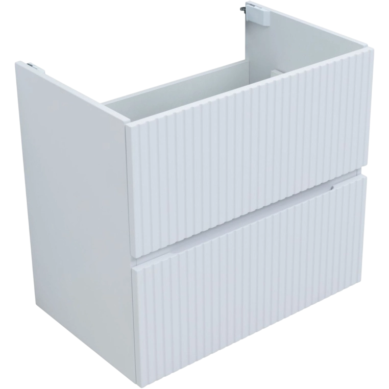 Тумба с раковиной Aquanet Джейн 70 подвесная, белая матовая