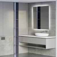 Зеркало Abber See AG6103S-0.6 60х80 см, с подсветкой