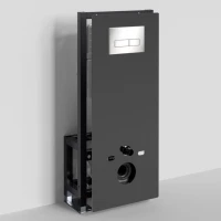 Система инсталляции для унитазов Wasserkraft Glan 66TLT.010.ME.BL.BN03 с кнопкой смыва никель Система инсталляции для унитазов Wasserkraft Glan 66TLT.010.ME.BL.BN03 с кнопкой смыва никель