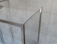 Душевой уголок Vincea Garda VSR-1G29020CL 200x90 см, профиль хром, стекло прозрачное