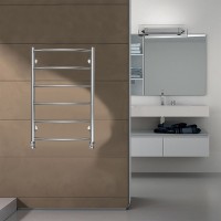 Полотенцесушитель Azario VERONA 500/800 водяной 6 пер. (1"-1/2" Полированный)