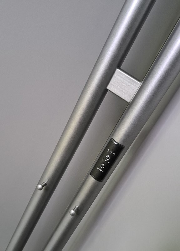 Полотенцесушитель электрический Indigo Style LSE120-10GFMRt graphite metallic