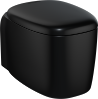 Унитаз подвесной VitrA Plural Rim-Ex 7830B483-0075 матовый черный