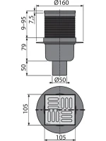 Душевой трап AlcaPlast APV2 Душевой трап AlcaPlast APV2