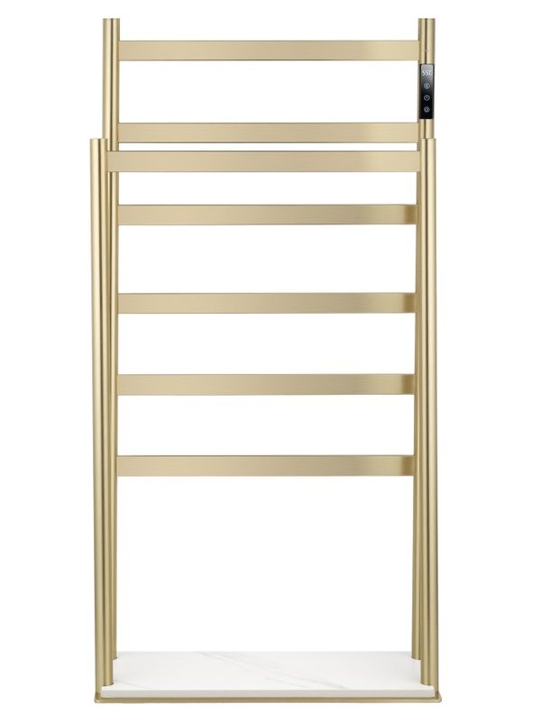 Полотенцесушитель электрический Wonzon & Woghand WW-A407-BG брашированное золото