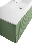 Мебель для ванной комнаты Cezares Duet 120 фисташковый софт, раковина Cezares CZR-8095-120