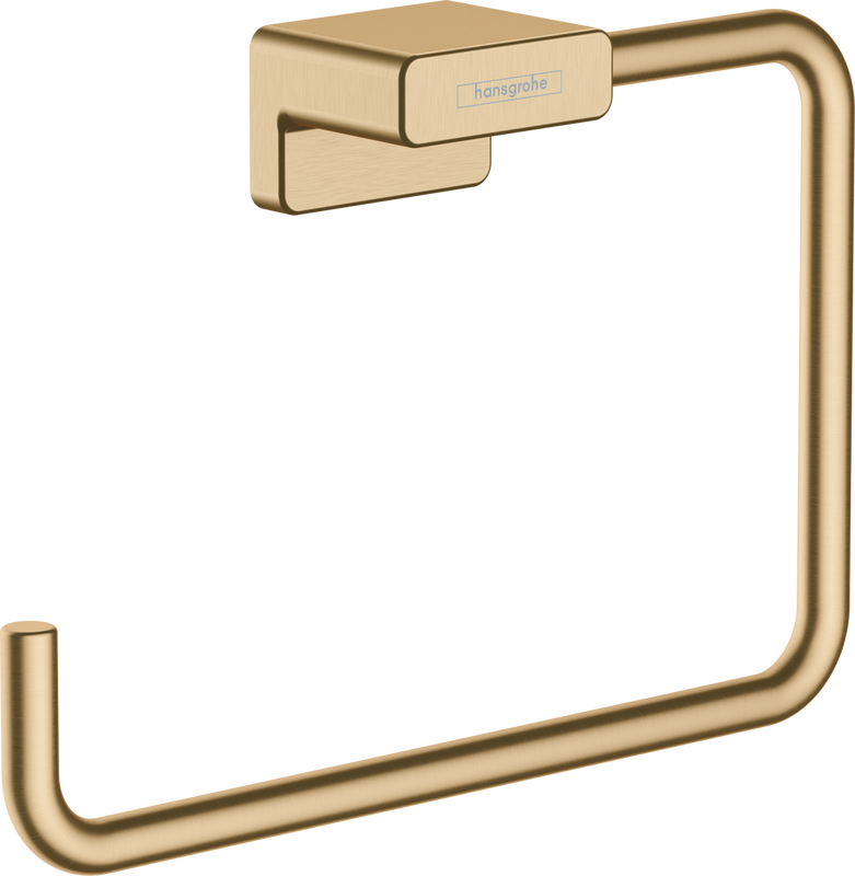 Полотенцедержатель Hansgrohe AddStoris 41754140 шлифованная бронза