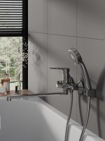 Смеситель с длинным изливом для ванны Agger Clean A2421100