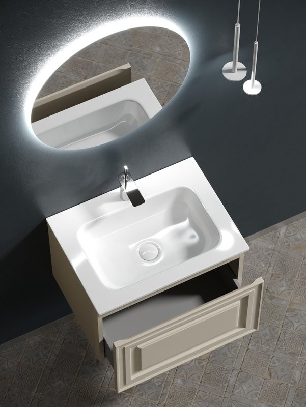 Мебель для ванной комнаты Sancos Very 60 beige soft