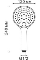 Душевая лейка Wasserkraft A060