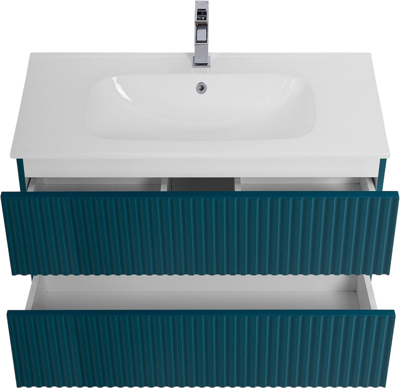 Мебель для ванной комнаты Art&Max Torino 90 подвесная, аквамарин