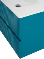 Мебель для ванной комнаты Art&Max Torino 90 подвесная, аквамарин