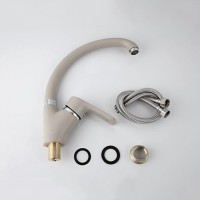 Смеситель для кухни Frap H66 F4166-10 бежевый