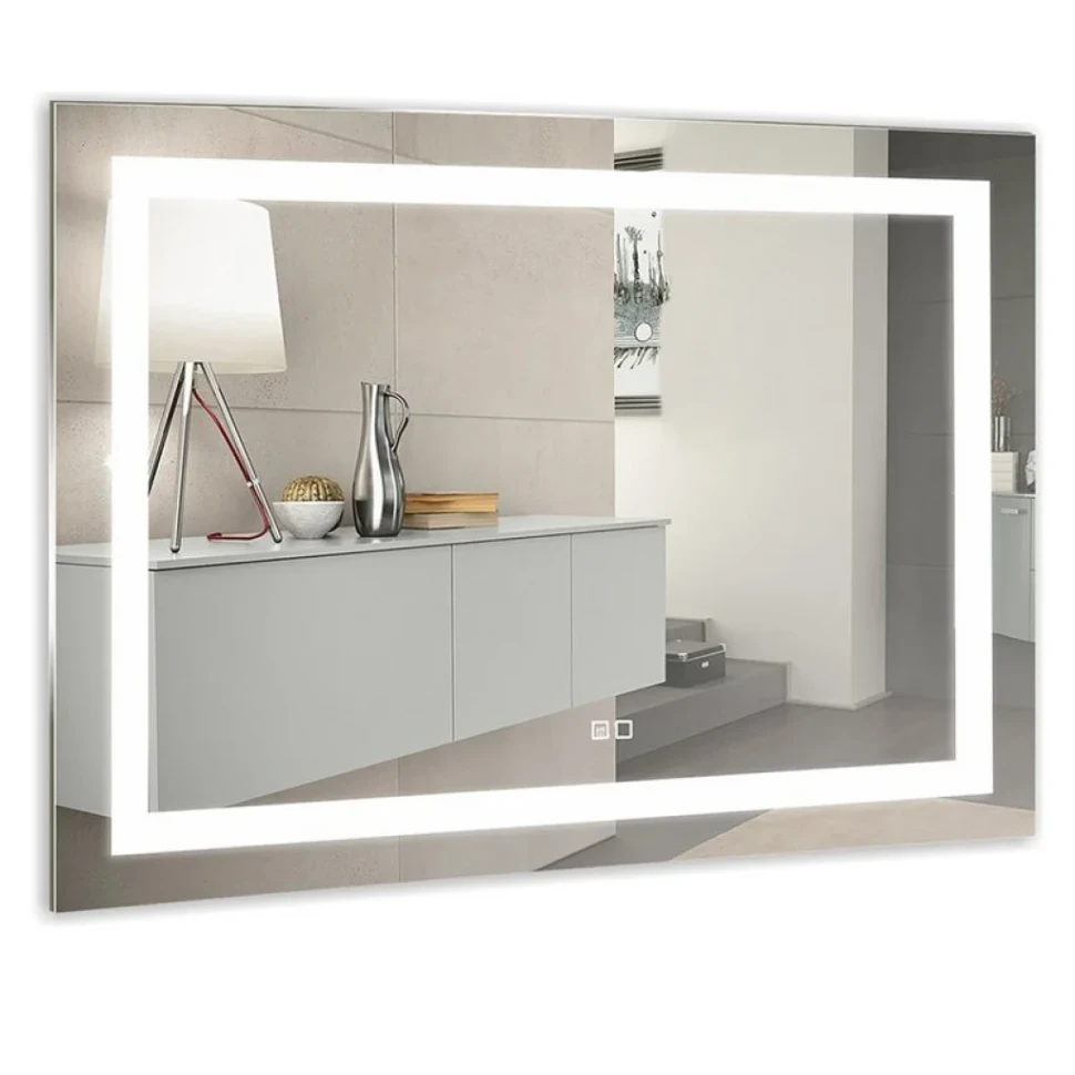 Зеркало MIXLINE "Ливия-2" 800*600 (ШВ) сенсорный выключатель, светодиодная подсветка + подогрев