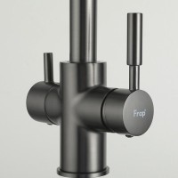 Смеситель для кухни Frap H52 F4352-9 оружейная сталь