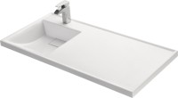Тумба с раковиной AQUATON Лондри 40 L, дуб кантри, белый