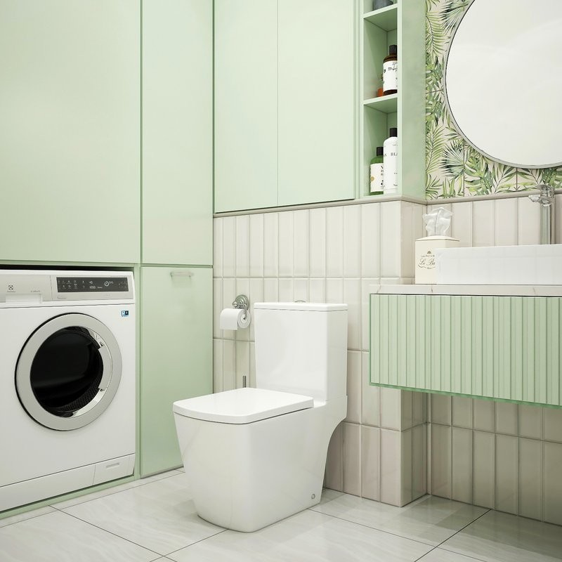 Унитаз-компакт напольный Lavinia Boho Aveo Compacto Rimless 330601CR безободковый, с микролифтом