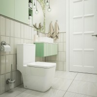 Унитаз-компакт напольный Lavinia Boho Aveo Compacto Rimless 330601CR безободковый, с микролифтом