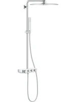 Душевая стойка Grohe Euphoria SmartControl 310 Duo Cube 26508LS0 белая луна, с термостатом