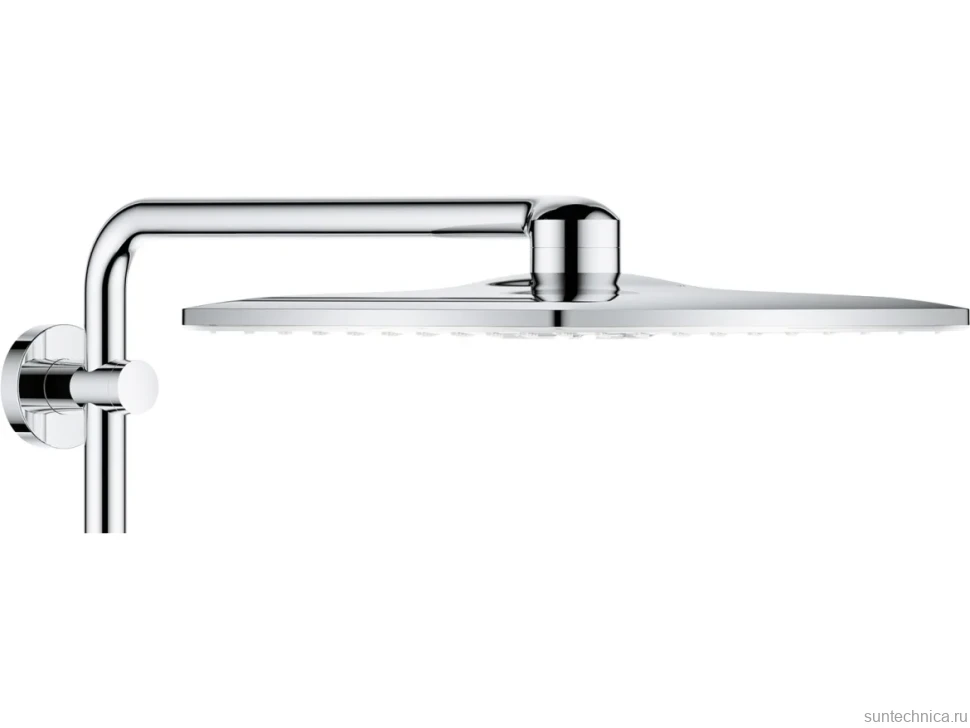 Душевая стойка Grohe Euphoria SmartControl 310 Duo Cube 26508LS0 белая луна, с термостатом