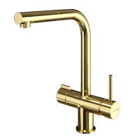 Смеситель для кухни с фильтром для питьевой воды A8977, Золото