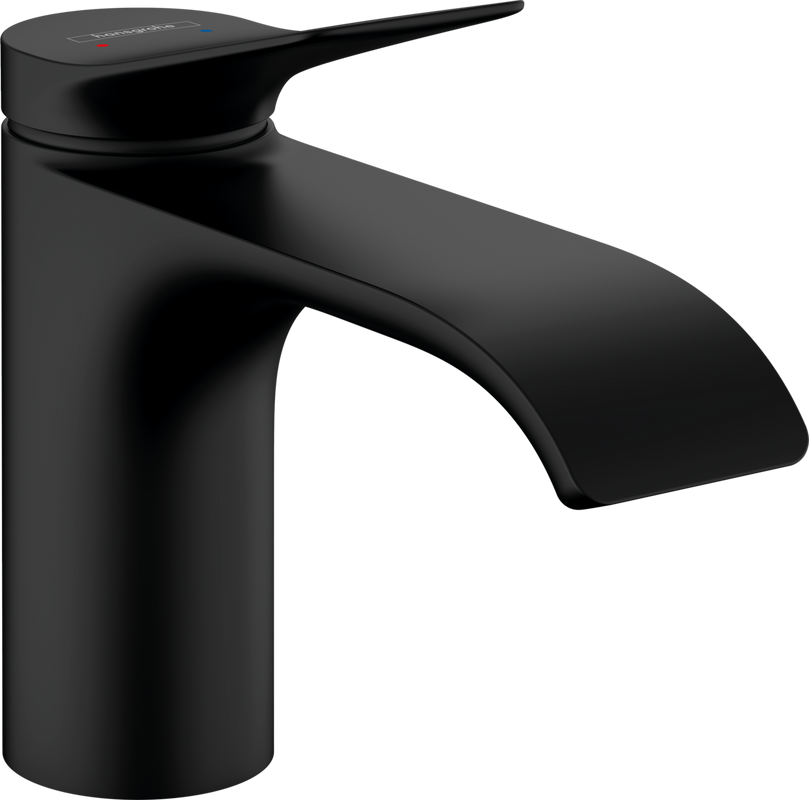 Смеситель для раковины Hansgrohe Vivenis 80 75012670 матовый черный