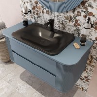 Смеситель для раковины Hansgrohe Vivenis 80 75012670 матовый черный