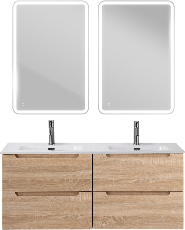 Мебель для ванной комнаты BelBagno Etna 120 rovere bianco