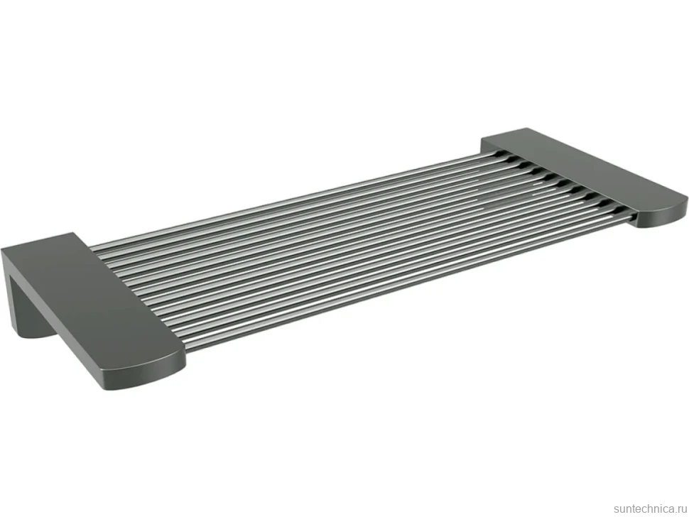 Полка Bemeta Graphit 156102272 metalic gray matt
