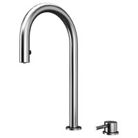 Смеситель для кухни Paulmark Estetica Es218006-BS брашированная сталь