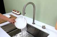 Смеситель для кухни Paulmark Estetica Es218006-BS брашированная сталь