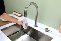 Смеситель для кухни Paulmark Estetica Es218006-BS брашированная сталь