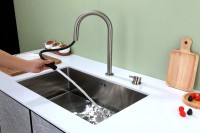 Смеситель для кухни Paulmark Estetica Es218006-BS брашированная сталь