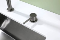 Смеситель для кухни Paulmark Estetica Es218006-BS брашированная сталь