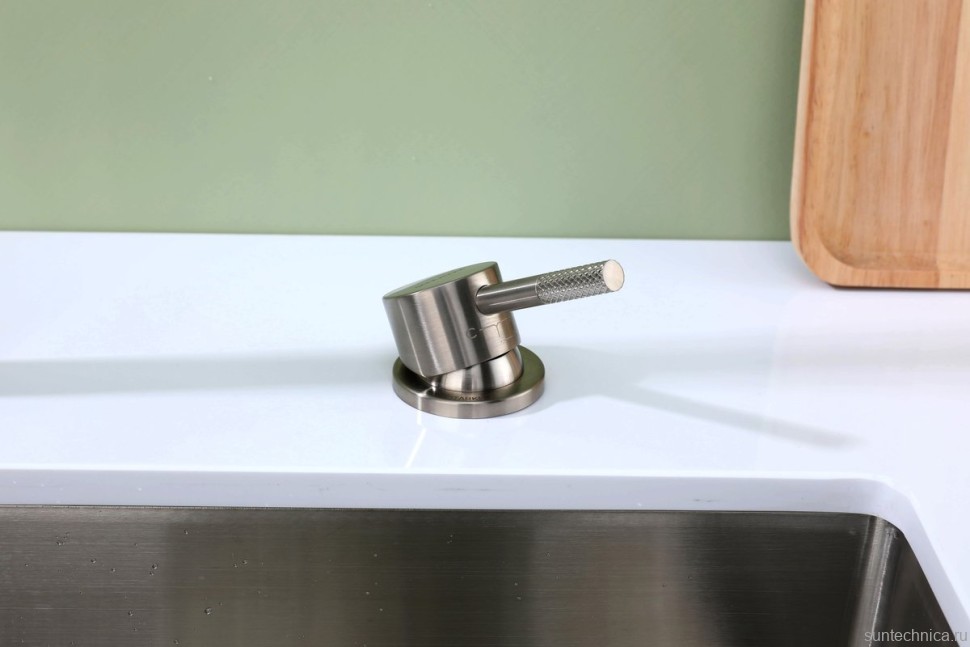 Смеситель для кухни Paulmark Estetica Es218006-BS брашированная сталь