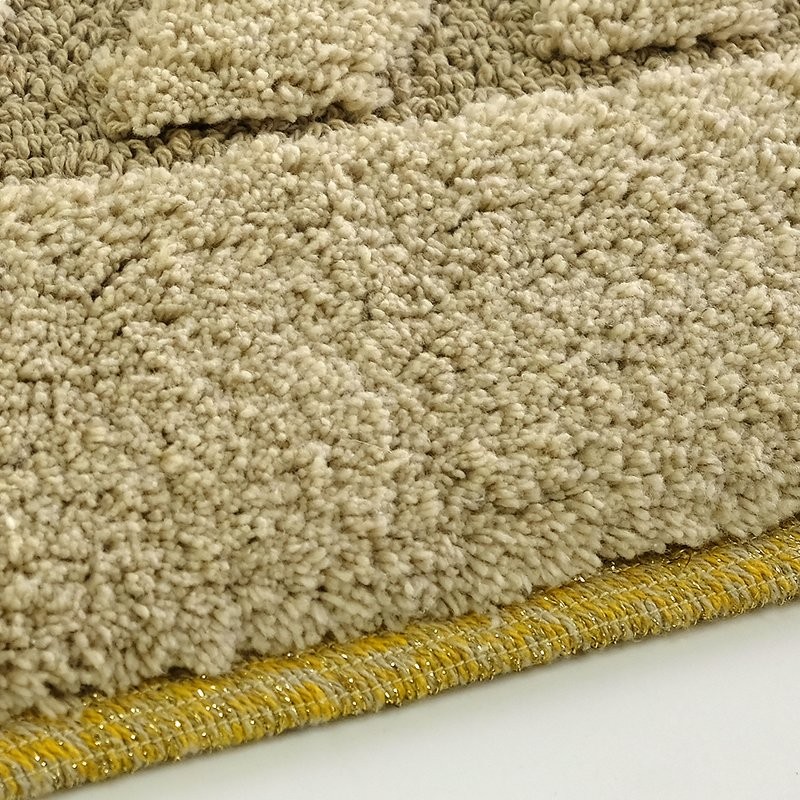 Коврик Migliore Corona 31915 капучино, окантовка золото