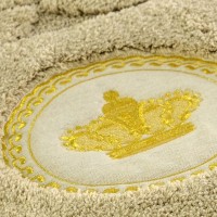 Коврик Migliore Corona 31915 капучино, окантовка золото