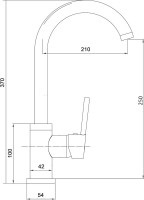 Комплект Мойка Paulmark Kante 50 PM105152-WH белый + Смеситель Domaci Солерно DC-3004 агат + Измельчитель Zorg Inox D