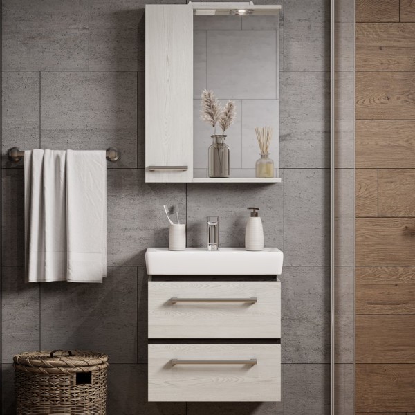 Мебель для ванной комнаты AQUATON Ронда Pro мини 55 дуб соммерсет