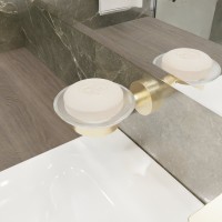 Мыльница Fixsen Comfort Gold FX-87008 золото сатин